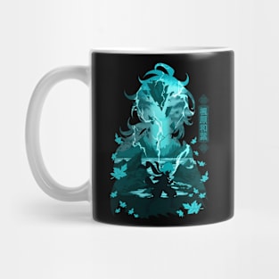 GENSHIN IMPACT KAEDEHARA KAZUHA NEGATIVE SPACE Mug